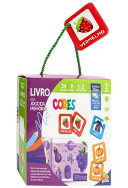 Picture of TODOLIVRO PLAY - LIVRO COM JOGO DA MEMORIA - CORES