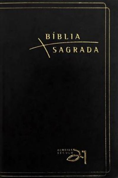 Picture of BIBLIA A21 BROCHURA - PRETA - COM REFERENCIAS CRUZADAS - 3ª ED