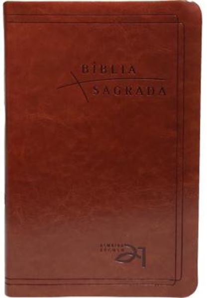 Picture of BIBLIA A21 LUXO - COURO SINTETICO MARROM C/ REFERENCIAS CRUZADAS - 3ª ED