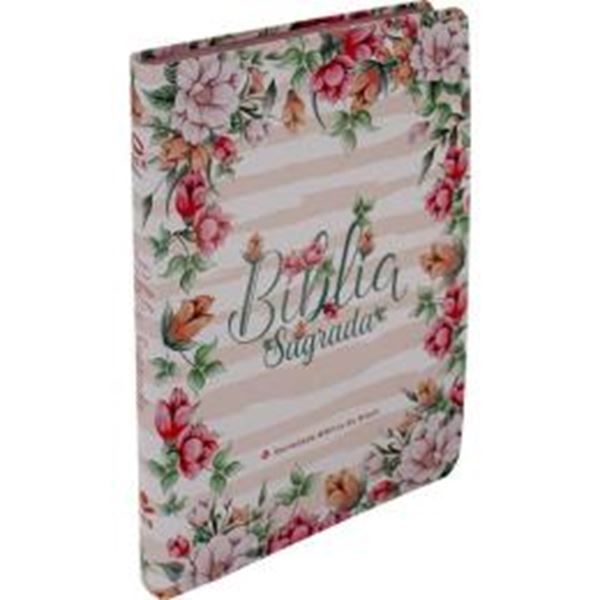 Picture of BIBLIA SAGRADA SLIM - SEMIFLEXIVEL FLORAL - 3ª ED