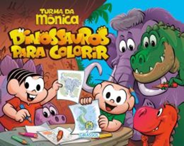 Picture of TURMA DA MONICA - DINOSSAUROS PARA COLORIR