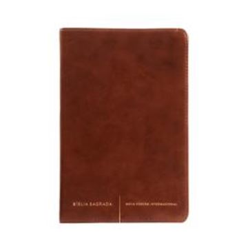 Imagem de BIBLIA SAGRADA SLIM NVI, LUXO, CAPA MARROM