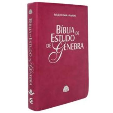 Imagem de BIBLIA DE ESTUDO DE GENEBRA - COURO BONDED PINK - 2ª ED