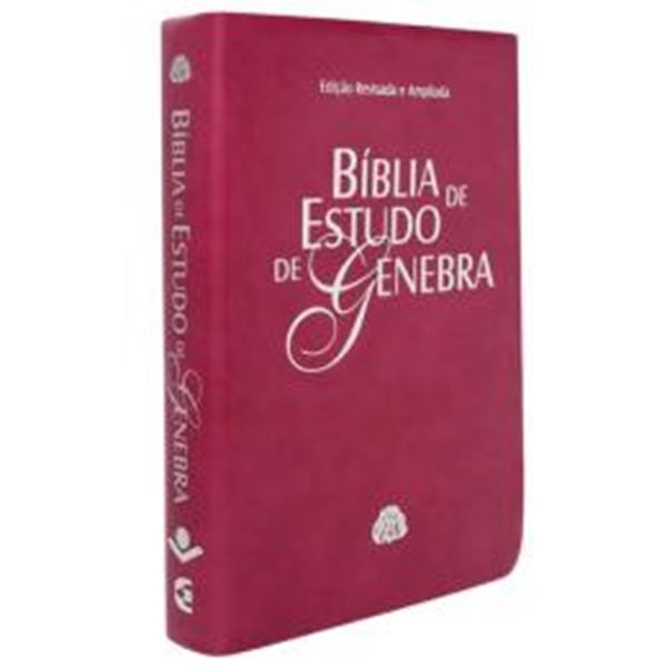 Picture of BIBLIA DE ESTUDO DE GENEBRA - COURO BONDED PINK - 2ª ED