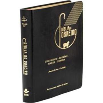 Imagem de BIBLIA DO OBREIRO - COURO SINTETICO PETRA - 2ª ED