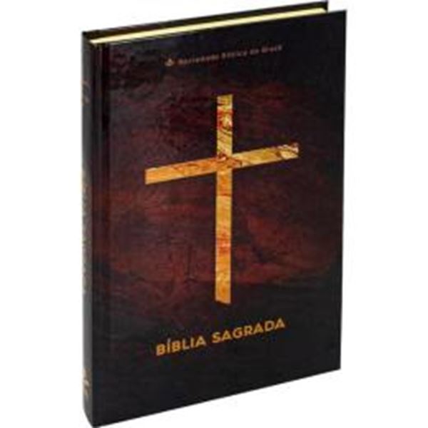 Picture of BIBLIA SAGRADA ALMEIDA REVISTA E CORRIGIDA - CAPA CRUZ