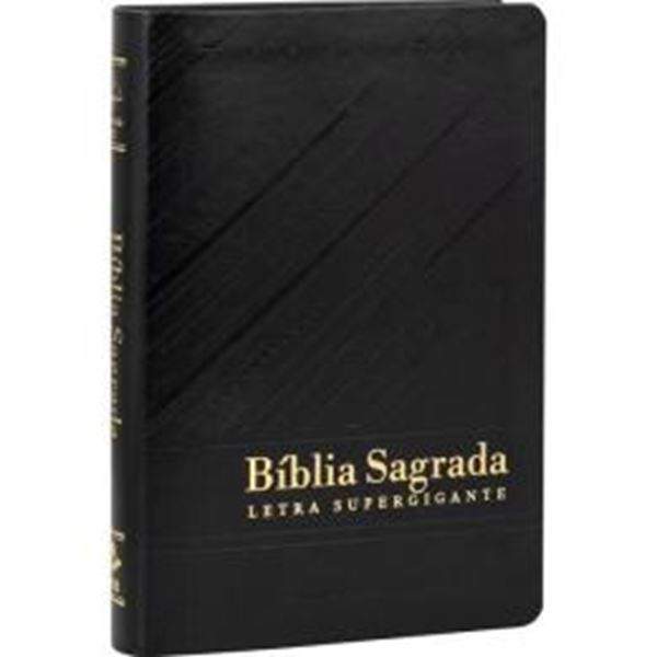 Picture of BIBLIA SAGRADA LETRA SUPERGIGANTE COM INDICE - CAPA PRETA