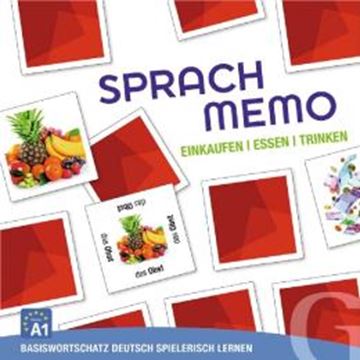 Imagem de SPRACHMEMO EINKAUFEN, ESSEN, TRINKEN - SPRACHSPIEL - BASISWORTSCHATZ DEUTSCH SPIELERISCH LERNEN