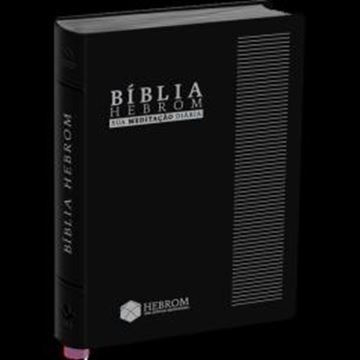 Imagem de BIBLIA HEBROM - SUA MEDITACAO DIARIA - PRETA