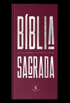 Imagem de BIBLIA NVI, CAPA DURA, VINHO, ECONOMICA, PEDRA ANGULAR
