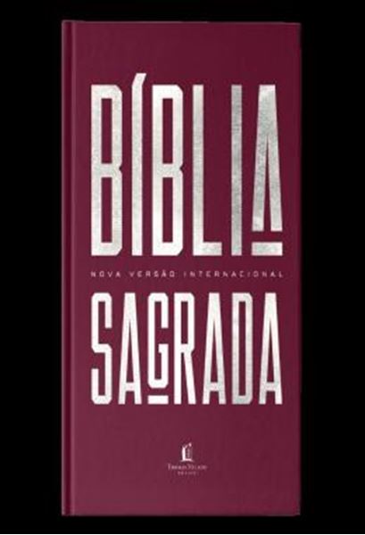 Picture of BIBLIA NVI, CAPA DURA, VINHO, ECONOMICA, PEDRA ANGULAR