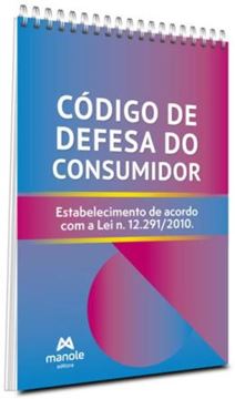 Imagem de CODIGO DE DEFESA DO CONSUMIDOR - ESTABELECIMENTO DE ACORDO COM A LEI N. 12.291/2010 - 14ª ED