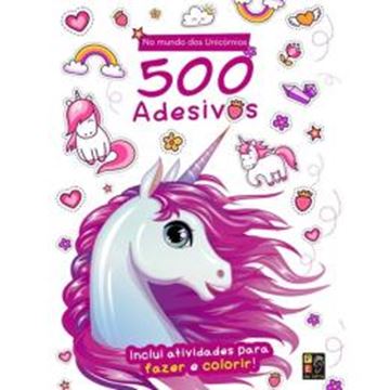 Imagem de 500 ADESIVOS - MUNDO DOS UNICORNIOS