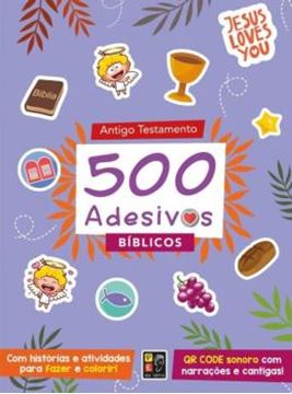 Imagem de 500 ADESIVOS BIBLICOS - ANTIGO TESTAMENTO