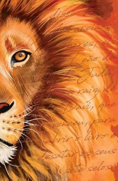 Picture of BIBLIA ARC 860 LEAO LARANJA - LETRA NORMAL
