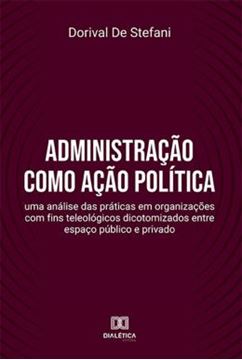 Imagem de ADMINISTRACAO COMO ACAO POLITICA
