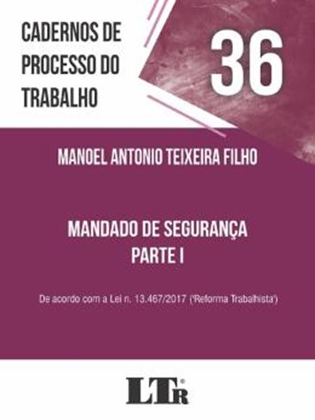 Picture of CADERNOS DE PROCESSO DO TRABALHO Nº 36