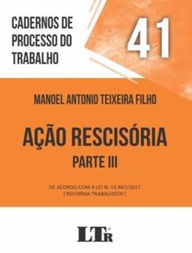 Imagem de CADERNOS DE PROCESSO DO TRABALHO Nº 41