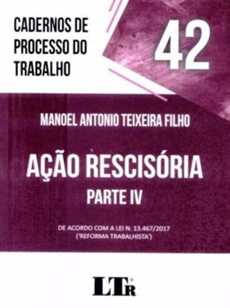 Picture of CADERNOS DE PROCESSO DO TRABALHO Nº 42