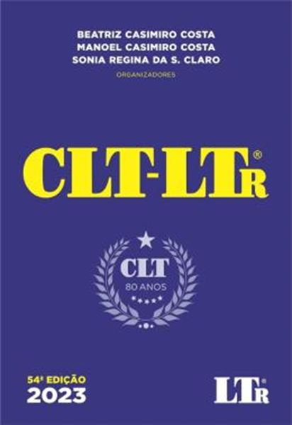 Picture of CLT LTR - EDICAO COMEMORATIVA AOS 80 ANOS DA CLT - 54ª ED