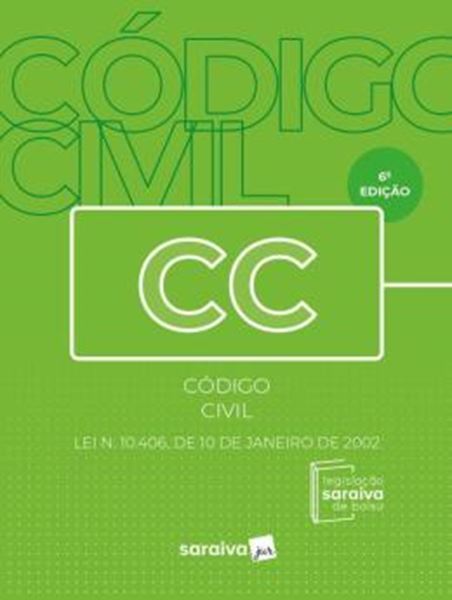 Picture of CODIGO CIVIL MINI - COLECAO SARAIVA DE BOLSO - 6ª ED 2024