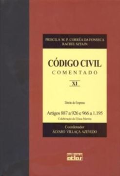 Imagem de CODIGO CIVIL COMENTADO XI - DIREITO DE EMPRESA
