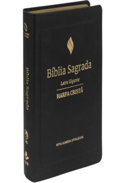 Picture of BIBLIA GRANDE HARPA CRISTA LUXO LETRA GIGANTE PRETA - NAA