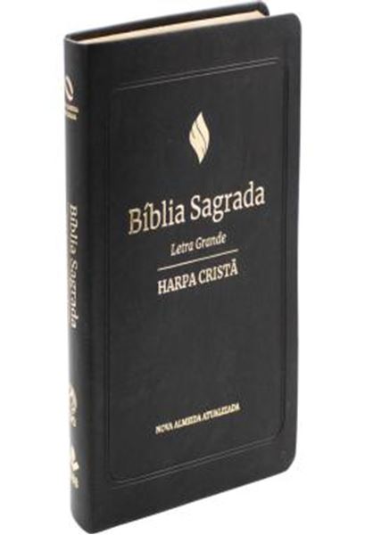 Picture of BIBLIA GRANDE HARPA CRISTA LUXO LETRA GRANDE PRETA - NAA