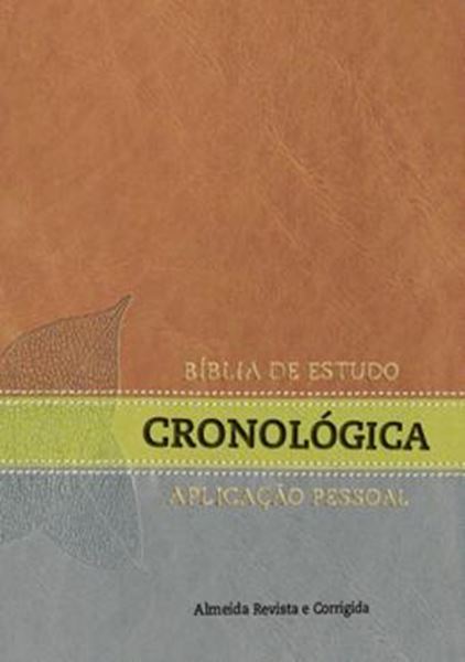 Picture of BIBLIA DE ESTUDO CRONOLOGICA - APLICACAO PESSOAL - TARJA VERDE
