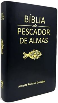 Imagem de BIBLIA DO PESCADOR DE ALMAS - MEDIA LUXO PRETA