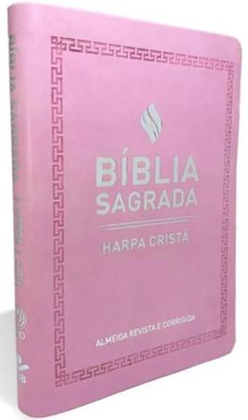 Picture of BIBLIA GRANDE HARPA CRISTA SLIM LUXO (ROSA CLARO)