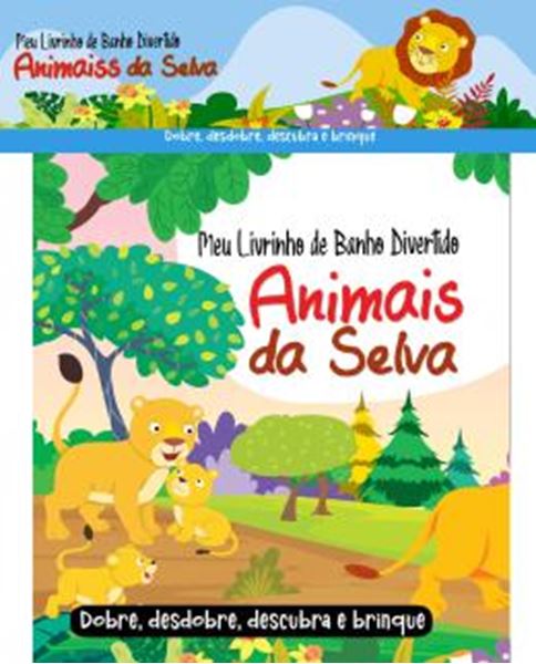 Picture of MEU LIVRINHO DE BANHO DIVERTIDO - ANIMAIS DA SELVA