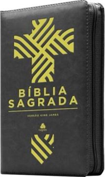 Imagem de BIBLIA SAGRADA KING JAMES COM ZIPER - PRETA