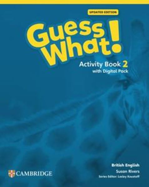Picture of GUESS WHAT! 2 ACTIVITY BOOK WITH DIGITAL PACK UPDATED - BRITISH - 1ST ED