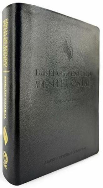 Picture of BIBLIA DE ESTUDO PENTECOSTAL GRANDE LUXO VINHO - EDICAO GLOBAL