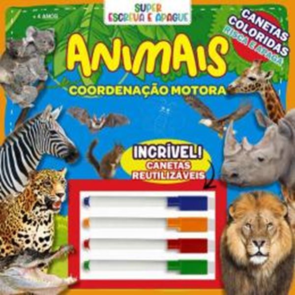 Picture of SUPER ESCREVA E APAGUE - ANIMAIS