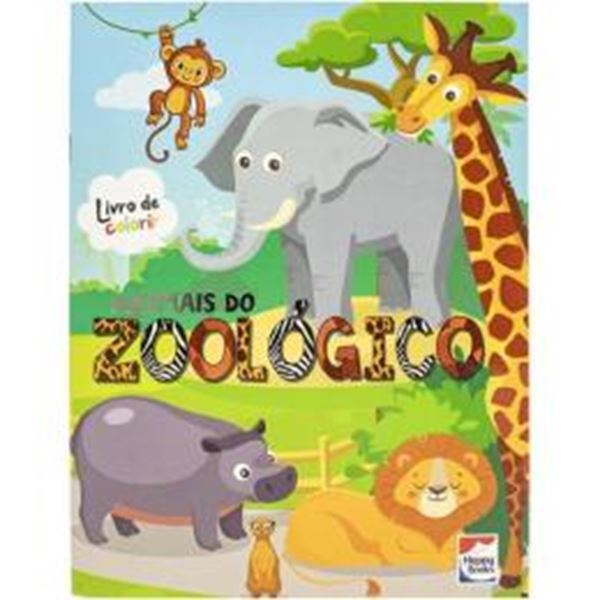 Picture of MUNDO DA FANTASIA - ANIMAIS DO ZOOLOGICO PARA COLORIR