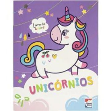 Imagem de MUNDO DA FANTASIA - UNICORNIOS PARA COLORIR