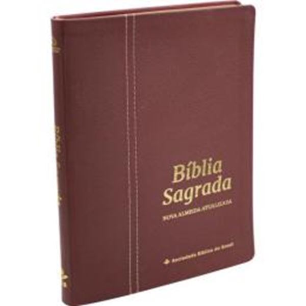 Picture of BIBLIA SAGRADA SLIM - CAPA EM COURO LEGITIMO