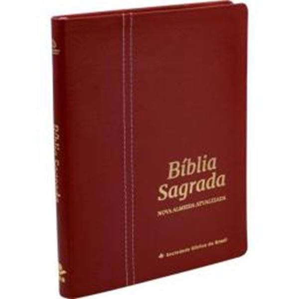 Picture of BIBLIA SAGRADA SLIM - CAPA EM COURO LEGITIMO