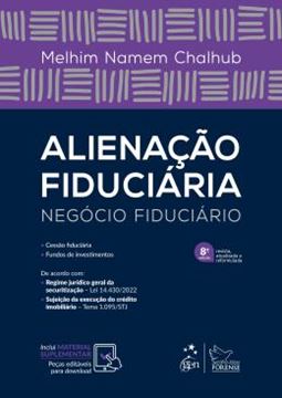 Imagem de ALIENACAO FIDUCIARIA - NEGOCIO FIDUCIARIO - 8ª ED