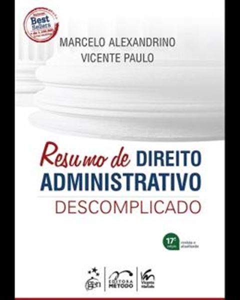 Picture of RESUMO DE DIREITO ADMINISTRATIVO DESCOMPLICADO  - 17ª ED