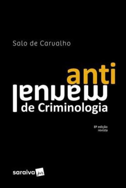 Picture of ANTIMANUAL DE CRIMINOLOGIA - 8ª ED