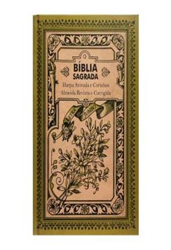 Imagem de BIBLIA JUMBO ARC PJV COM HARPA E CORINHOS - CAPA DURA - VINTAGE