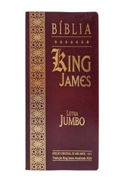 Picture of BIBLIA JUMBO KING JAMES - COVERBOOK - BORDO