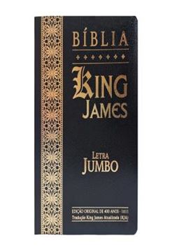 Imagem de BIBLIA JUMBO KING JAMES - COVERBOOK - PRETA