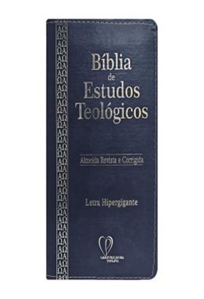 Picture of BIBLIA DE ESTUDOS TEOLÓGICOS ARC - PU LUXO - AZUL