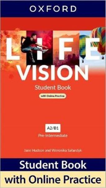 Picture of LIFE VISION PRE-INTERMEDIATE A2/B1 - SB WITH ONLINE PRACTICE PK