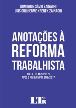 Imagem de ANOTACOES A REFORMA TRABALHISTA