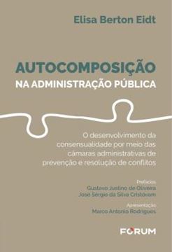 Imagem de AUTOCOMPOSICAO NA ADMINISTRACAO PUBLICA